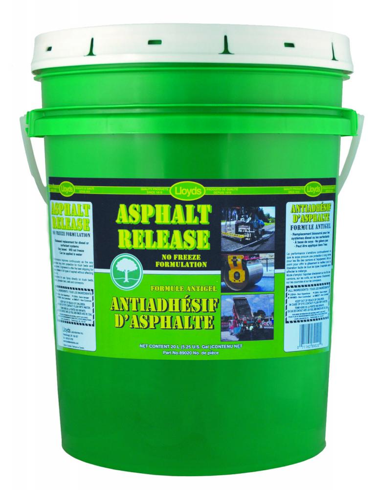 Natural plant base asphalt release agent that works on all asphalt handling equipment