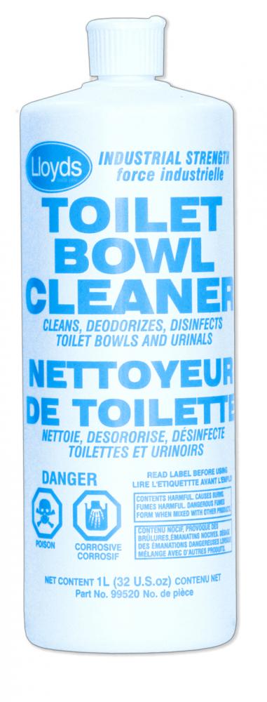 Industrial strength toilet bowl cleaner