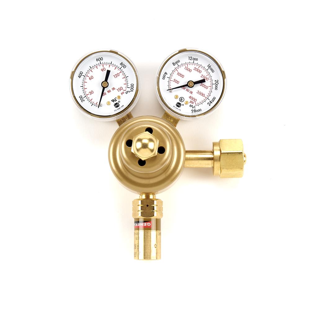 REGULATOR,PRESSURE,DUAL-GAUGE,0-3000 PSI