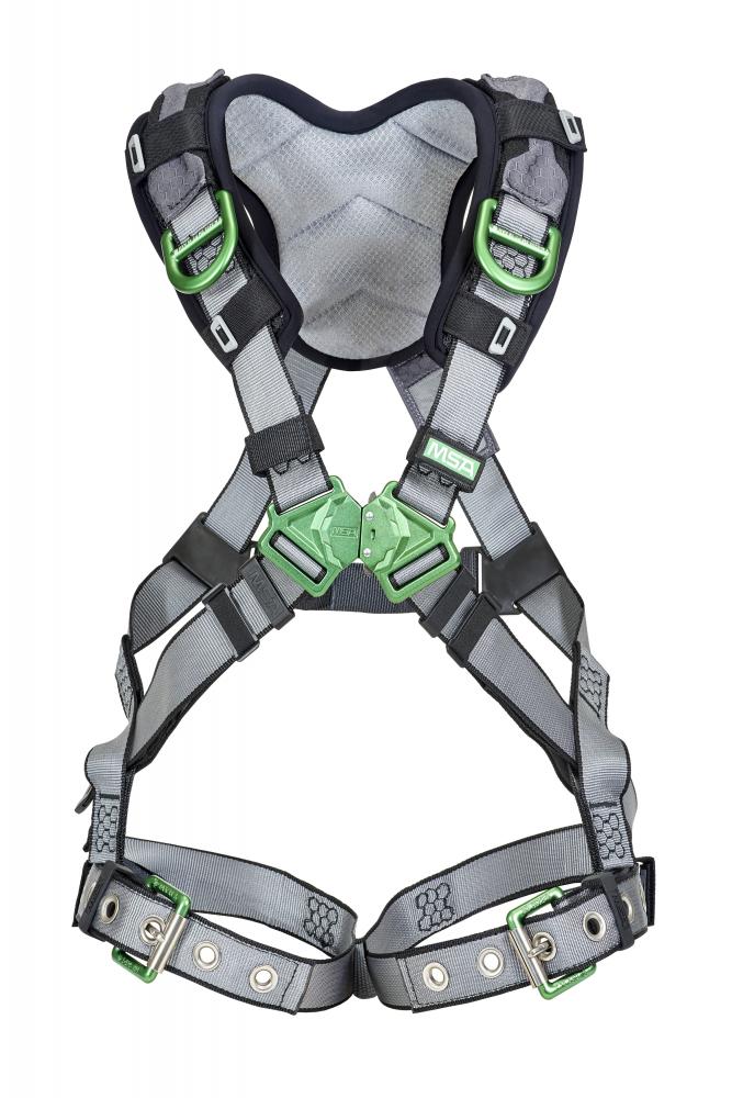 V-FIT Harness, Super Extra Large, Back & Shoulder D-Rings, Tongue Buckle Leg Str