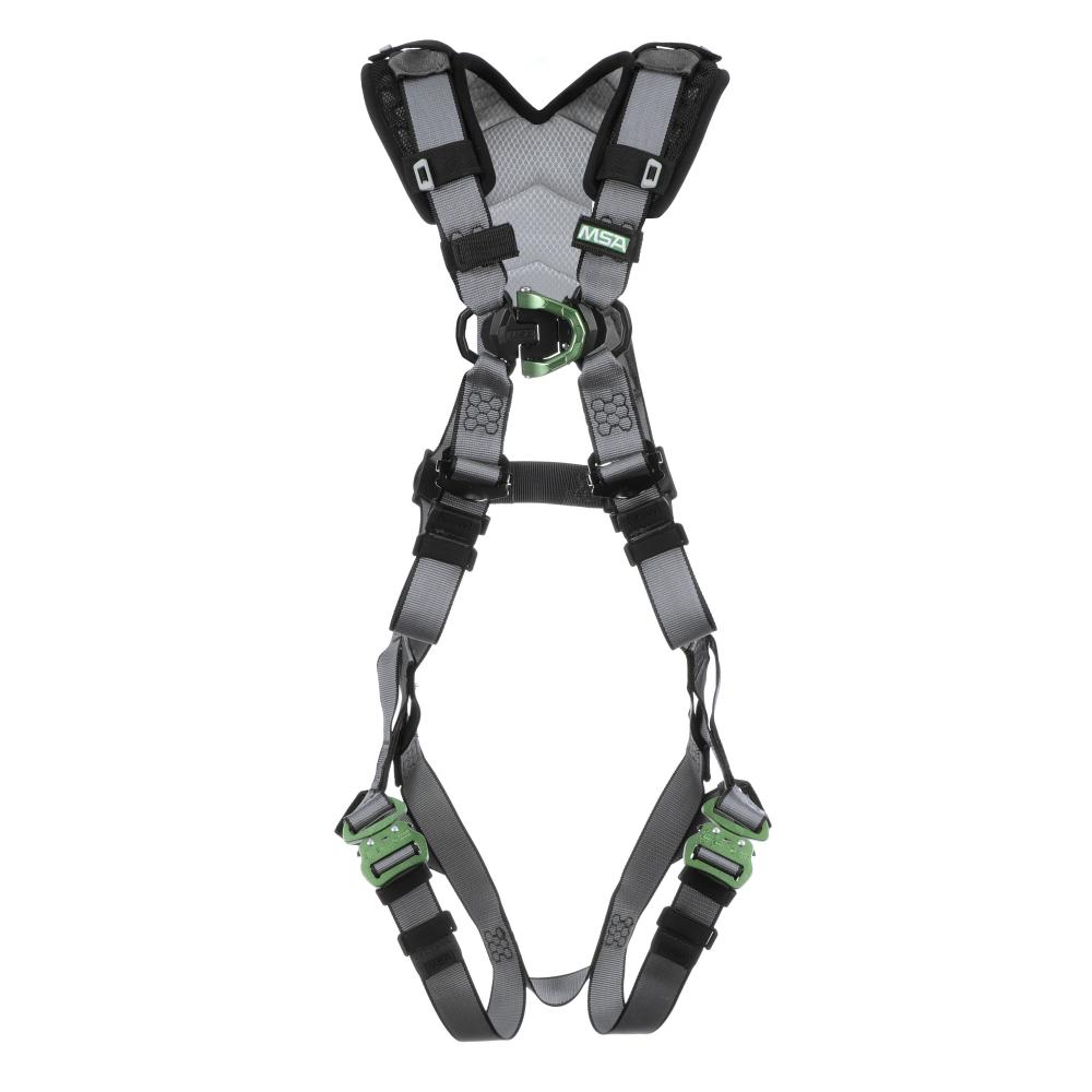 V-FIT Harness,Standard, Back & Chest D-Rings, Quick-Connect Leg Straps, Shoulder