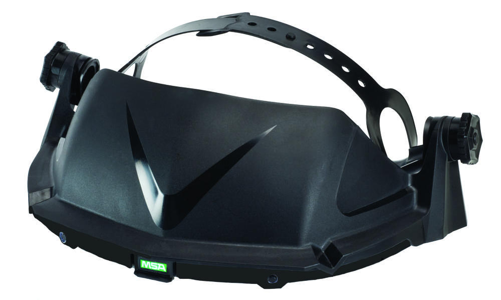 V-Gard Headgear: General Purpose, Black HDPE (without visor, please order separa