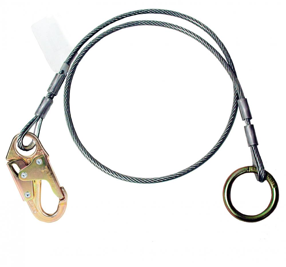 Anchorage Connector Extension, 3&#39; Cable, 36C snaphook & O-Ring