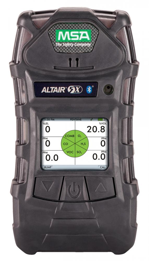 ALTAIR 5X Detector Color (LEL,O2,CO,H2S,PID), (UL,CSA), Charcoal, Instrument Onl