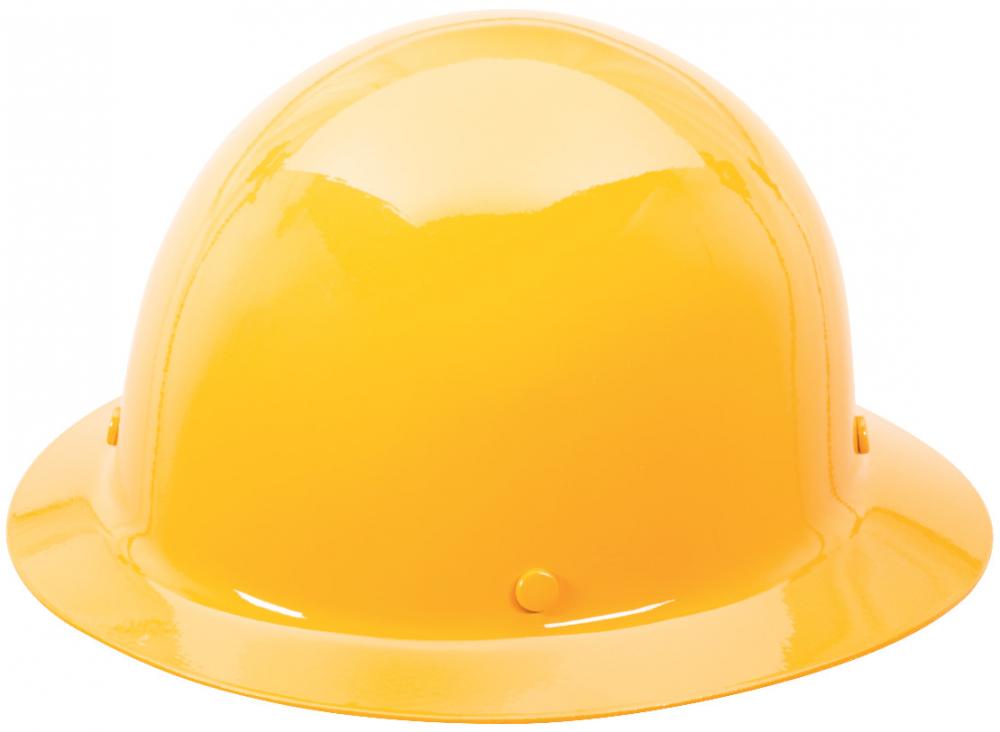 Skullgard Protective Hat Yellow - w/ Staz-On Suspension, Standard