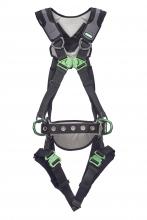 MSA Safety 10211327 - V-FLEX Harness, Construction, Super Extra Large, Back D-Ring, Hip D-Rings, Quick