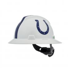MSA Safety 10194755 - NFL V-Gard Full Brim Hard Hat, Indianapolis Colts