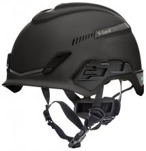 MSA Safety 10194790 - V-GardÂ® H1 Safety Helmet, Trivent, Black, Fas-TracÂ® III Pivot, ANSI, EN12492