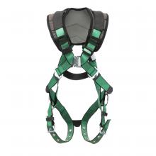 MSA Safety 10206088 - V-FORM+ Harness, Extra Small, Back & Hip D-Rings, Tongue Buckle Leg Straps