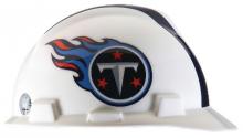 MSA Safety 818413 - NFL V-Gard Protective Caps, Tennessee Titans