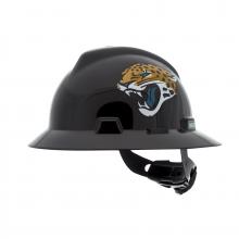 MSA Safety 10194769 - NFL V-Gard Full Brim Hard Hat, Jacksonville Jaguars