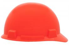 MSA Safety 10074077 - SmoothDome Protective Cap, Hi-Viz Orange, 4-Point Fas-Trac III