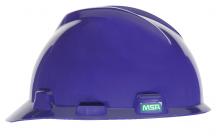 MSA Safety 488398 - V-Gard Slotted Cap, Purple, w/Staz-On Suspension