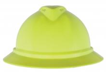 MSA Safety 10167931 - V-Gard 500 Hat, Hi-Viz Yellow-Green Vented, 4-Point Fas-Trac III