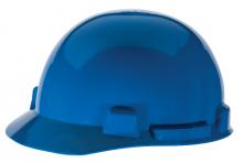 MSA Safety 10074068 - SmoothDome Protective Cap, Blue, 4-Point Fas-Trac III
