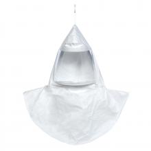 MSA Safety 10095744 - Tychem QC Hoods, 20 Pack, Double Bib, White, Standard, Less Suspension