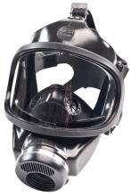 MSA Safety 480247 - Ultravue Facepiece, silicone, Black