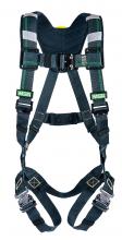 MSA Safety 10150150 - EVOTECH Arc Flash Harness, BACK WEB Loop, Quick-Connect leg straps, Shoulder Pad