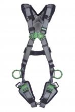 MSA Safety 10194961 - V-FIT Harness, Standard, Back & Hip D-Rings, Quick-Connect Leg Straps, Shoulder