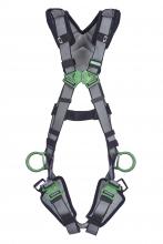 MSA Safety 10194962 - V-FIT Harness, Extra Large, Back & Hip D-Rings, Quick-Connect Leg Straps, Should