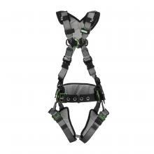 MSA Safety 10195166 - V-FIT Construction Harness, Extra Large, Back & Hip D-Rings, Quick-Connect Leg S
